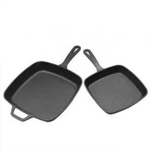 Outdoor Cookware Square Frying Pan