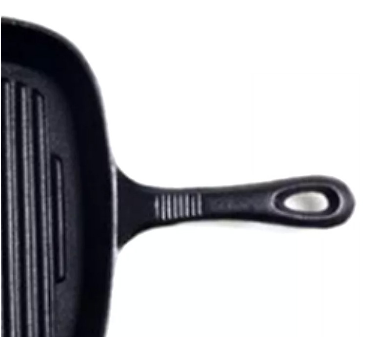 Vegetable Oil Cast Iron Square Fry Pan